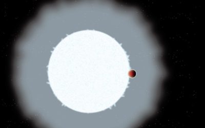 Firma de una molécula de hidroxilo detectada en una atmósfera de exoplaneta por primera vez