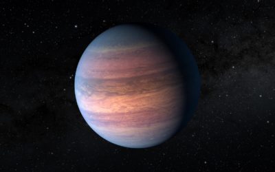 Extraño exoplaneta del tamaño de Júpiter