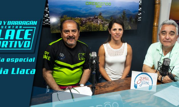 Con Natalia Llaca, a punto de correr el Tour de France